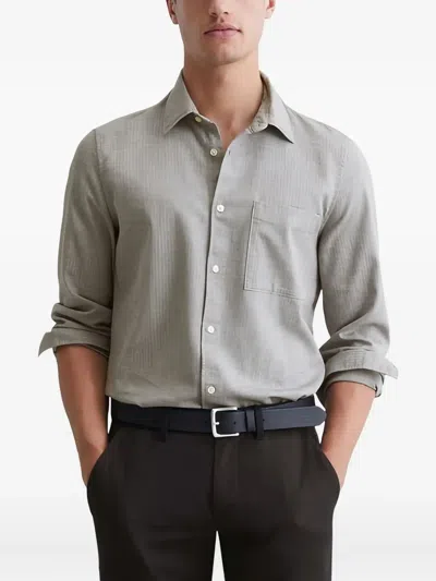 Marc O'polo Button-down Shirt In Gray
