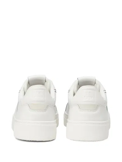 Marc O'polo Perforated Leather Sneakers In White
