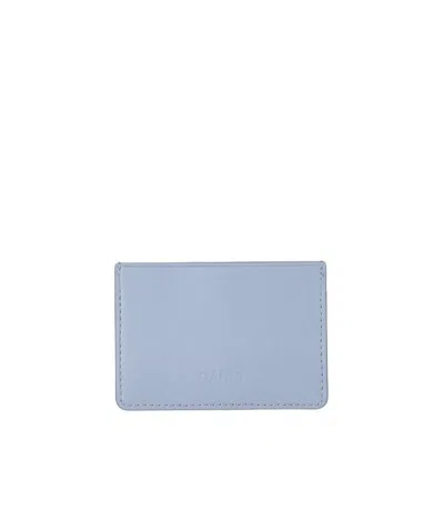 Ganni Bou Light Blue Card Holder In Blue