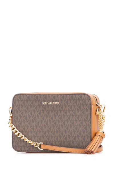 Michael Kors Cross-body Bag With Adjustable Chain Strap
