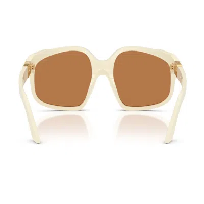 Miu Miu 0mu A07s Ombre Sunglasses In Brown