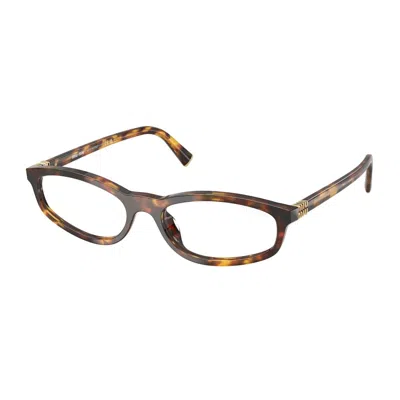 Miu Miu A06s Eyeglasses In Brown