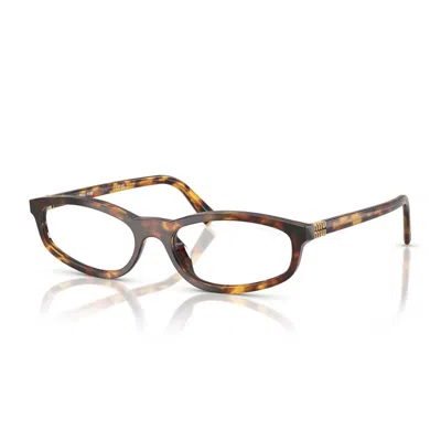 Miu Miu A06s Eyeglasses In Brown