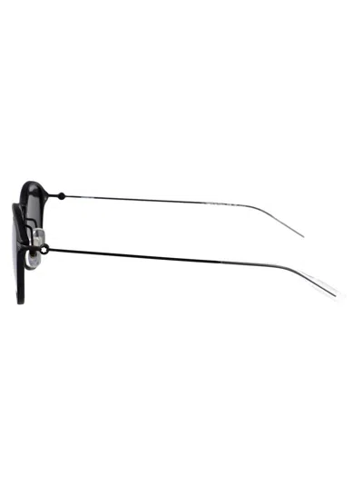 Montblanc Mb0155s Sunglasses In Black