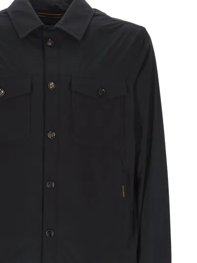 Moorer Button Front Jacket Pockets