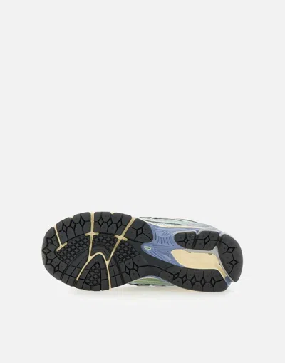 New Balance Blue Low Top Sneaker With Logo Patch On Tongue And Side And Perforated Panels In Tech Fabric Unisex In Green