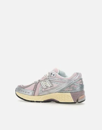 New Balance Pink Low Top Sneakers With Logo Patch On Side And Tongue And Perforated Panels In Tech Fabric Unisex In Multi