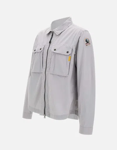 Parajumpers Overshirt Jacket With Chest Pockets In Gray