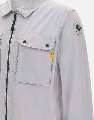 Parajumpers Overshirt Jacket With Chest Pockets In Gray