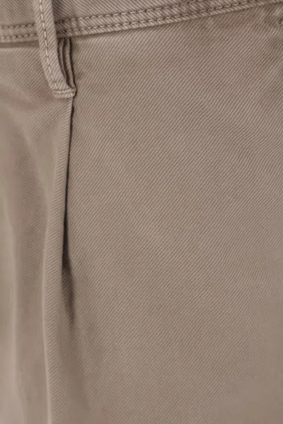Incotex Straight-leg Trousers In Brown