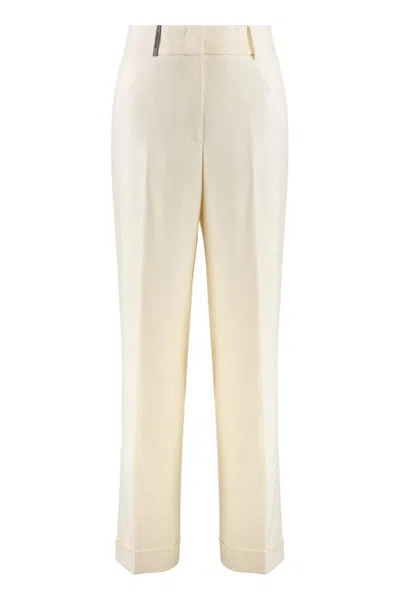 Peserico Viscose Blend Trousers