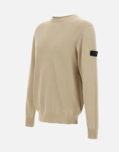 Peuterey Ganna Sand Choker In Brown