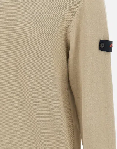 Peuterey Ganna Sand Choker In Brown