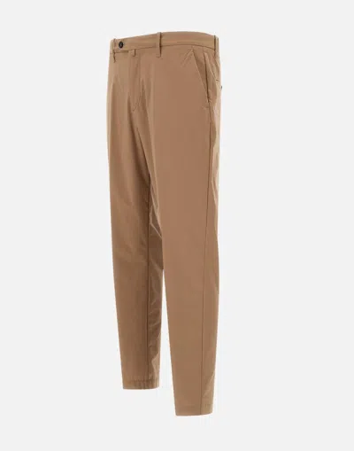 Peuterey Hebrides Camel Slim Trousers In Brown
