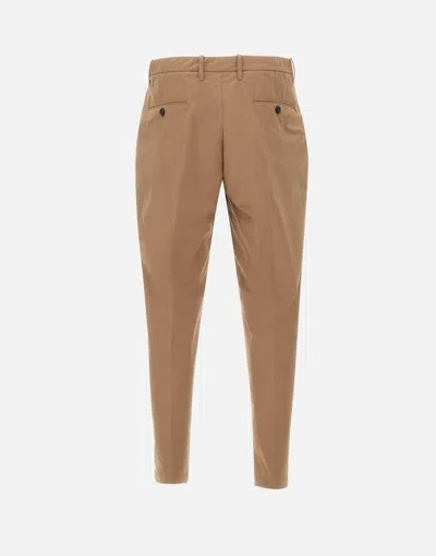 Peuterey Hebrides Camel Slim Trousers In Brown