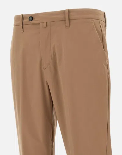 Peuterey Hebrides Camel Slim Trousers In Brown