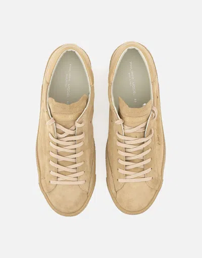 Philippe Model Prsx Daim 70 Beige Sneaker