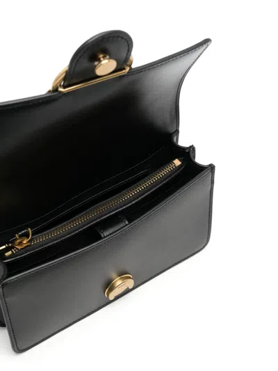 Pinko Mini Love Bag One Handbag In Calf Leather