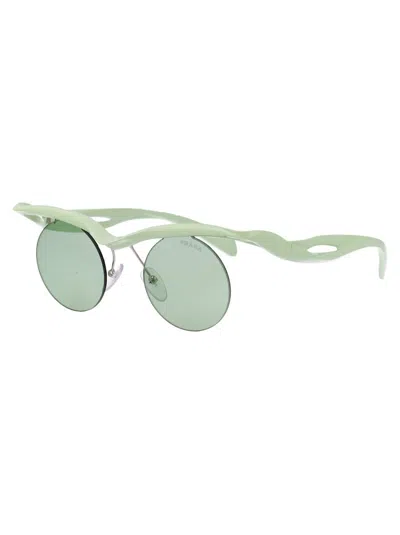 Prada 0pr A18s Sunglasses In Gray