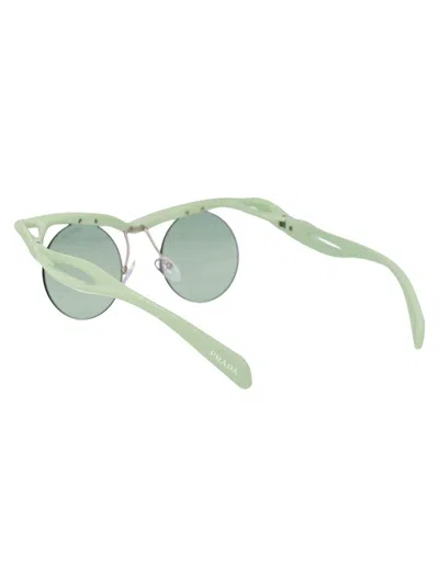 Prada 0pr A18s Sunglasses In Gray