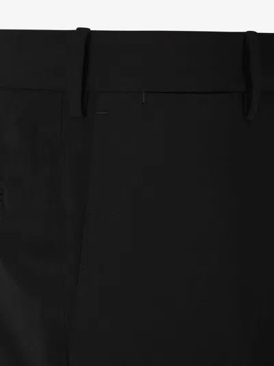 Pt Torino Creased Tailored Trousers In Black