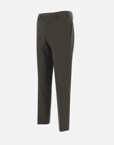 Pt Torino Trousers In Brown