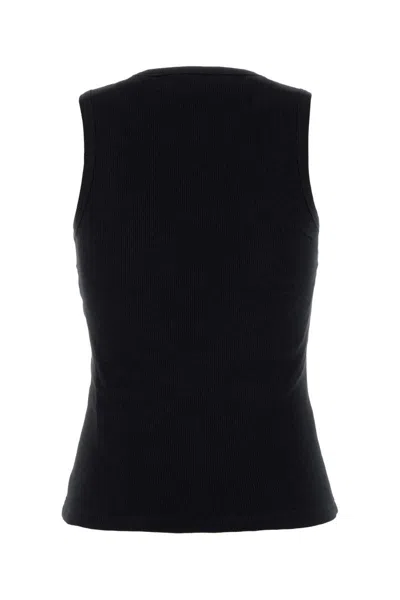 Jw Anderson J.w.anderson 'anchor Embroidery' Top In Black