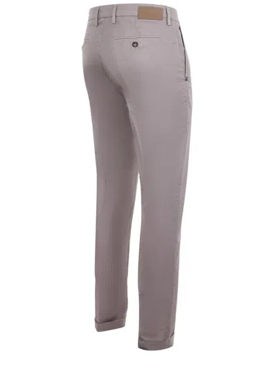 Re-hash Trousers In Stretch Cotton In Pink