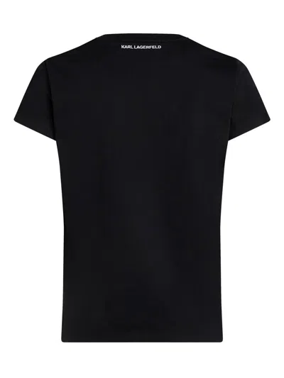 Karl Lagerfeld Organic Cotton Graphic T-shirt