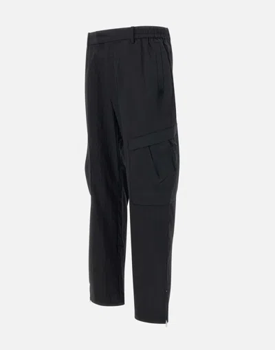 Represent Black Tech Cargo Trousers In Black