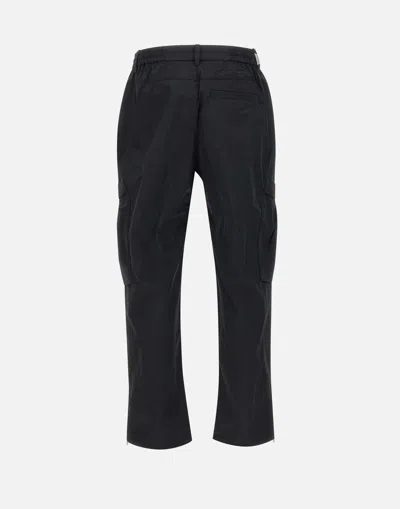 Represent Black Tech Cargo Trousers In Black
