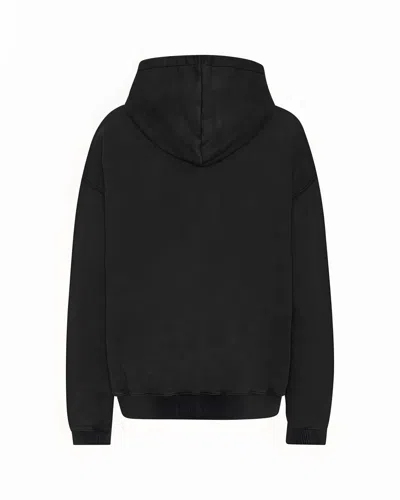 Rotate Birger Christensen Heavy Cotton Sweatshirt With Hood And Pouch Pocket