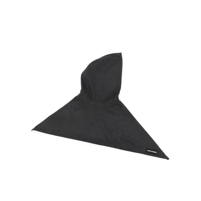 Ruslan Baginskiy Wool-blend Hood In Black