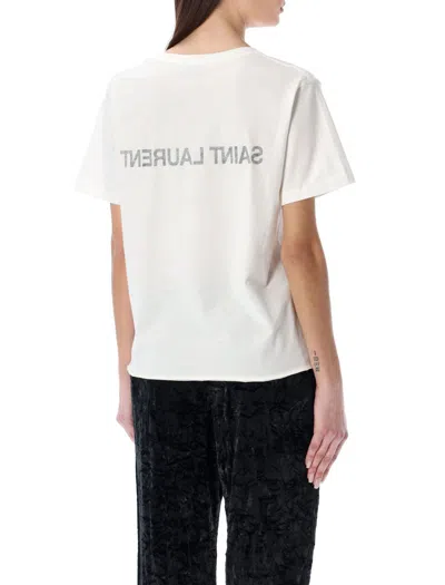 Saint Laurent Reverse Logo T-shirt