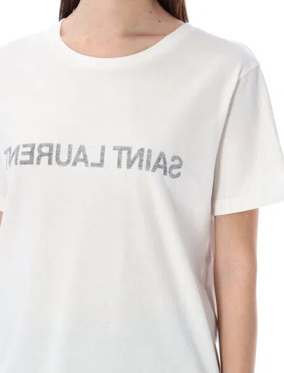 Saint Laurent Reverse Logo T-shirt