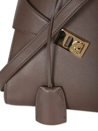 Ferragamo Two-tone Hug Handbag (m)