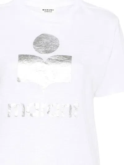 Isabel Marant Étoile Etoile Isabel Marant T-shirt Lino Logo Metal