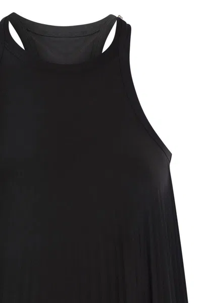 Sportmax Verdier - Sleeveless Jersey Dress In Black