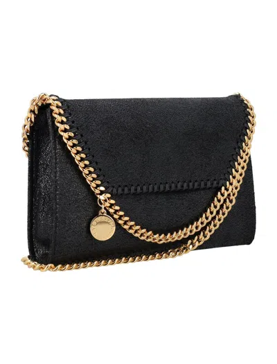 Stella Mccartney Black Wallets & Pures In Black