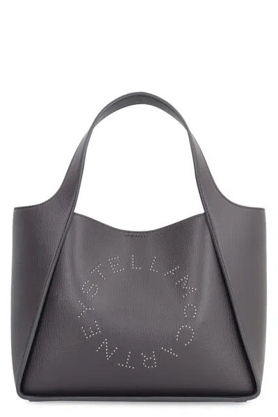 Stella Mccartney Stella Logo Tote Bag In Gray