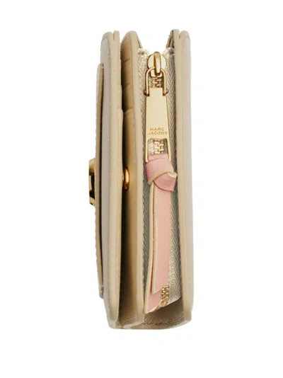 Marc Jacobs The Mini Compact Wallet 35463 In Neutral