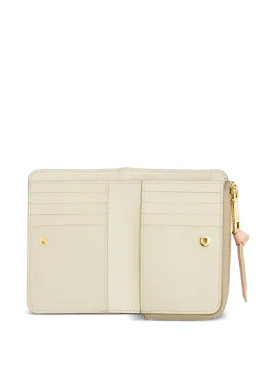 Marc Jacobs Khaki Leather Utility Snapshot Dtm Slim Wallet In Neutral