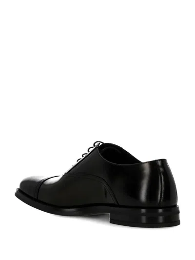 Stuart Weitzman Club Classic Oxford Shoes In Black
