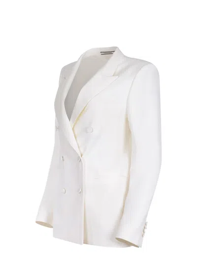 Tagliatore Dresses In White