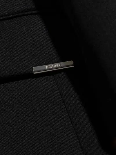 Attico Gabardine Single Breasted Blazer