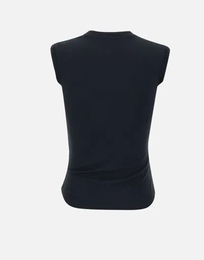 Attico Reese Tops Black In Black