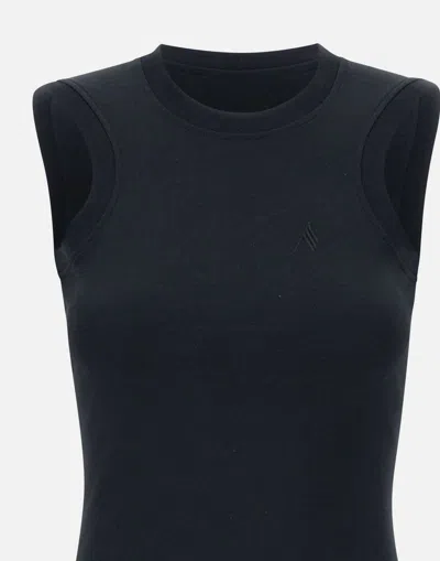 Attico Reese Tops Black In Black