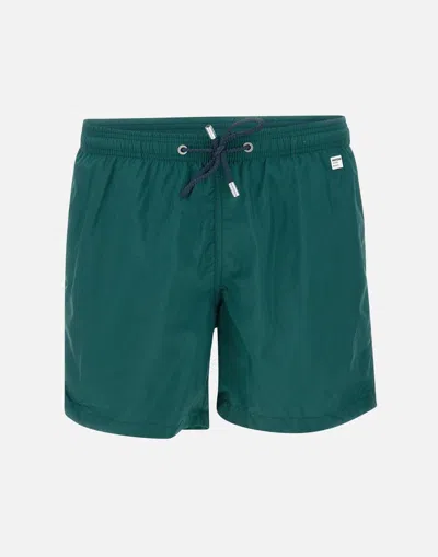 Mc2 Saint Barth Ultralight Swim Short Pantone In Green