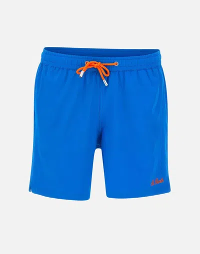 Mc2 Saint Barth Man Bluette Comfort Swim Shorts