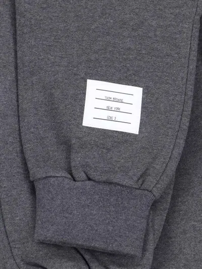 Thom Browne 4-bar Track Pants In Gray